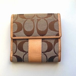 Vintage Coach Bifold Wallet